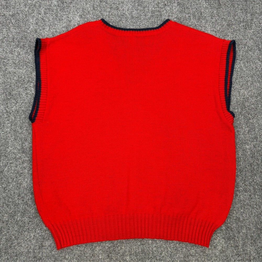 Vintage Pendleton Scottie Terrier Dog Sweater Vest Medium 100% Wool Preppy USA - Picture 3 of 6